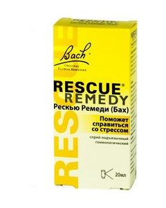 Buy Rescue Remedy Sublingual Spray, 20 ml | Online Pharmacy | https://buy-pharm.com