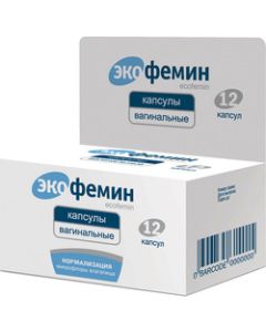 Buy Ecophemin Vaginal capsules, No. 12 | Online Pharmacy | https://buy-pharm.com