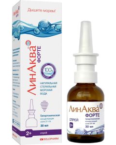 Buy Solopharm 'LinAqua forte' nasopharyngeal rinse, 2, 1%, 30 ml | Online Pharmacy | https://buy-pharm.com