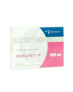 Levolet R tablets 500mg, No. 10 | Buy Online