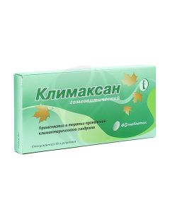 Climaxan homeopathic lozenges, No. 40 | Buy Online