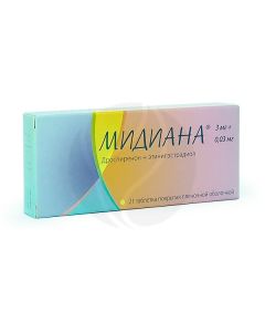 Midiana tablets 3 + 0.03mg, # 21 | Buy Online