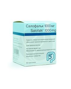 Salofalk granules 1000mg, No. 50 | Buy Online