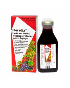Floradix liquid iron formula dietary supplement solution, 250ml | Buy Online