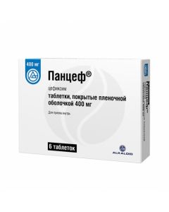 Pancef tablets 400mg, No. 6 | Buy Online