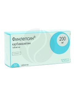 Finlepsin tablets 200mg, No. 50 | Buy Online