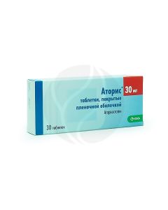 Atoris tablets p / o 30mg, No. 30 | Buy Online