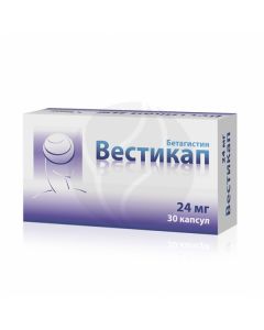 Betahistin (Vesticap) capsules 24mg, No. 30 | Buy Online