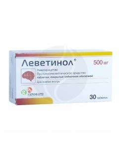 Levetinol tablets 500mg, No. 30 | Buy Online