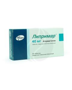 Liprimar tablets p / o 40mg, No. 30 | Buy Online