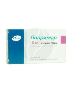 Liprimar tablets p / o 10mg, No. 30 | Buy Online