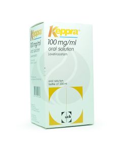 Keppra oral solution 100mg / ml, 300 ml with a syringe | Buy Online