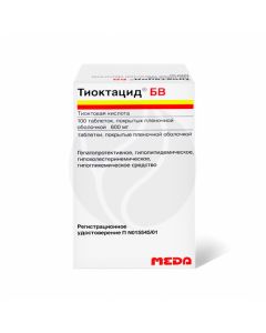 Thioctacid BV tablets 600mg, No. 100 | Buy Online