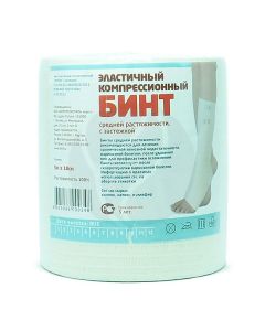 Inteks elastic bandage with a fastener TM with medium elongation 5m * 10cm, No. 1 | Buy Online