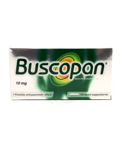 Buscopan rectal suppositories 10mg, No. 10 | Buy Online