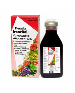 Floradix Ironvital dietary supplement solution, 250ml | Buy Online