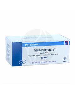 Memantal tablets 10mg, No. 90 | Buy Online