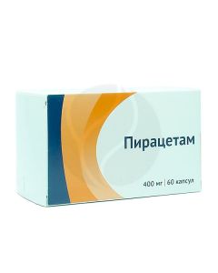 Piracetam capsules 400mg, No. 60 | Buy Online