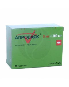Aprovask tablets 5 + 300mg, No. 28 | Buy Online