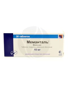 Memantal tablets 10mg, No. 30 | Buy Online
