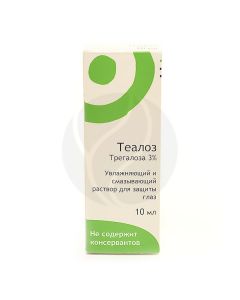 Tealoz solution ophthalmic moisturizing 3%, 10ml | Buy Online