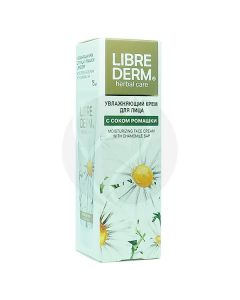 Librederm Herbs Moisturizing face cream with chamomile, 75ml | Buy Online