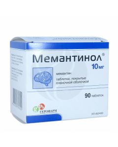 Memantinol 10mg, No. 90 | Buy Online