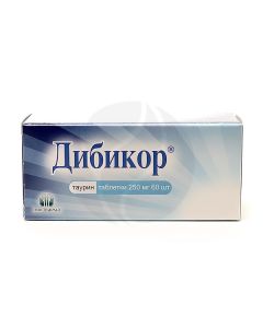 Dibikor tablets 250mg, No. 60 | Buy Online
