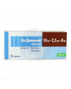 Ko-dalneva tablets 10 + 2.5 + 8mg, No. 30 | Buy Online