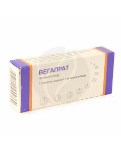 Vegaprat tablets p / o 1mg, No. 30 | Buy Online