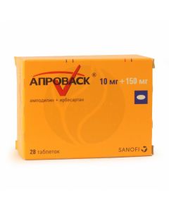 Aprovask tablets 10 + 150mg, No. 28 | Buy Online