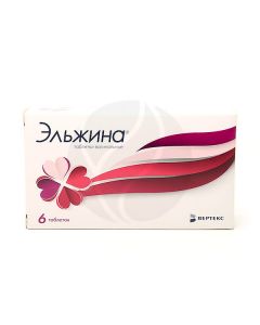 Elzhina vaginal tablets, No. 6 | Buy Online