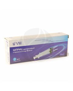 Syringe VM 3PC 2.0 with a 23G needle in ind.up., No. 10 | Buy Online