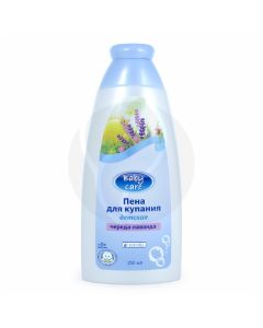 Baby Care foam for bathing with a string and lavender, 250ml | Buy Online