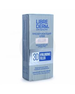 Librederm Hyaluronic collection 3D filler Transforming cream-blur, 15ml | Buy Online