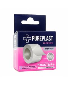 Pureplast plaster on a fabric base, 3 * 500cm | Buy Online
