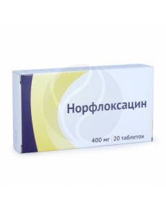 Norfloxacin tablets 400mg, # 20 | Buy Online