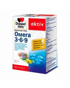 Doppelherz asset Omega 3-6-9 capsules of dietary supplements, No. 60 | Buy Online