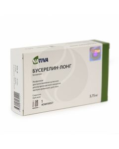Buserelin - Long lyophilisate for preparation of suspension for i / m administration 3.75mg, No. 1 | Buy Online