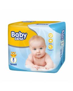 Baby Care diapers Small 3-6kg, 24pc | Buy Online