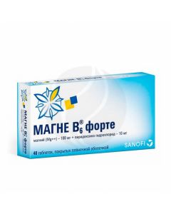 Magne B6 forte tablets, no. 40 | Buy Online