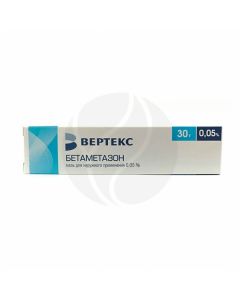Betamethasone ointment for external use 0.05%, 30 g | Buy Online
