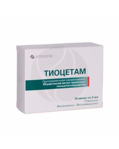 Thiocetam solution for injection 5ml, No. 10 | Buy Online