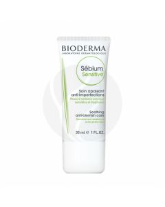 Bioderma Sebium Sensitive Soothing Cream, 30ml | Buy Online