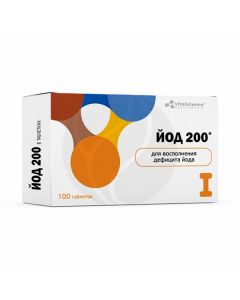 VitaLife Iodine tablets dietary supplements 200mkg, No. 100 | Buy Online