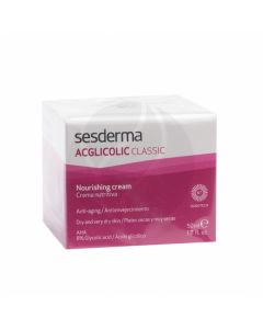 Sesderma Acglicolic Classic Nourishing Cream, 50ml | Buy Online