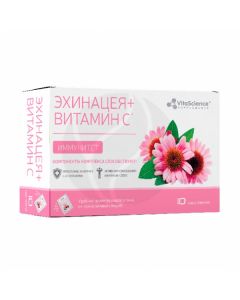 VitaLife Echinacea complex + vitamin C and Zn 'sachet dietary supplement, No. 10 | Buy Online