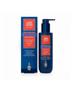 Librederm For Men Hyaluronic shampoo for hair loss and hair growth, 200ml | Buy Online
