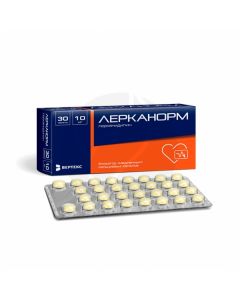 Lercanorm tablets p / o 10mg, No. 30 | Buy Online