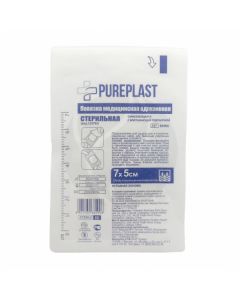 Pureplast sterile medical fixation bandage 7 * 5cm, No. 1 | Buy Online